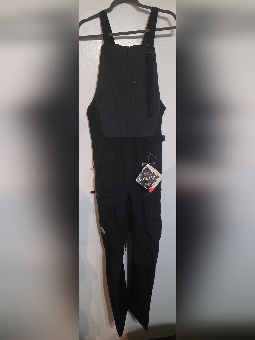 The North Face Mens Summit Tsirku GTX Pro Bib Pants Black SZ Small Short NWT